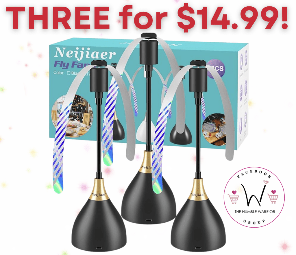 3-pack fly fans!